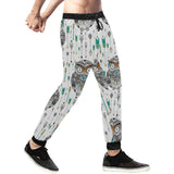 Owl Arrow Pattern Unisex Casual Sweatpants