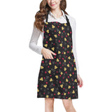 Casino Cards Suits Pattern Print Design 01 Adjustable Apron