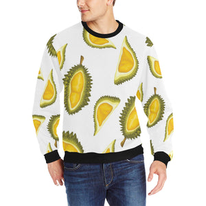Durian Pattern Men's Crew Neck Sweatshirt