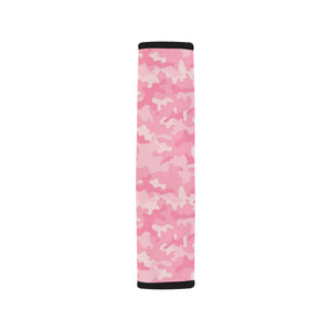 Pink Camo Camouflage Pattern Car Seat Belt Cover