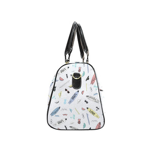 Surfboard Pattern Print Design 01 Travel Bag