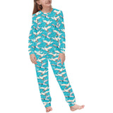 Seagull Pattern Print Design 03 Kids' Boys' Girls' All Over Print Pajama Set