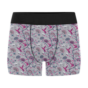 Hummingbird Pattern Print Design 04 Men's All Over Print Boxer Briefs Men's Underwear