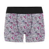 Hummingbird Pattern Print Design 04 Men's All Over Print Boxer Briefs Men's Underwear
