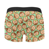 Hedgehog Pattern Print Design 01 Men's All Over Print Boxer Briefs Men's Underwear