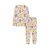 Teddy Bear Pattern Print Design 04 Kids' Boys' Girls' All Over Print Pajama Set