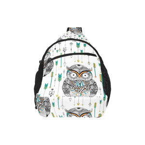 Owl Arrow Pattern All Over Print Chest Bag