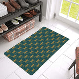 Piano Pattern Print Design 03 Doormat