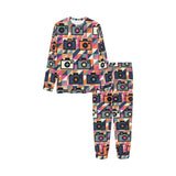 Camera Pattern Print Design 01 Kids' Boys' Girls' All Over Print Pajama Set