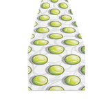 Tennis Pattern Print Design 05 Table Runner