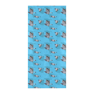 Pigeon Pattern Print Design 05 Beach Towel