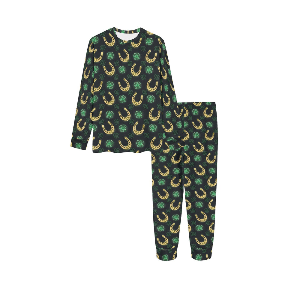 Horseshoes Pattern Print Design 04 Kids' Boys' Girls' All Over Print Pajama Set