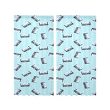 Piano Pattern Print Design 05 Gauze Curtain