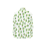 Green Peas Pattern Print Design 04 Women's Long Sleeve Polo Shirt