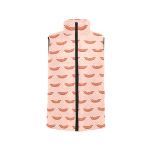 Sausage Pattern Print Design 01 Men's Padded Vest