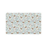 Teddy Bear Pattern Print Design 02 Doormat