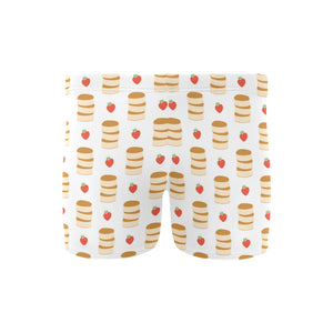 Pancake Pattern Print Design 02 Men's Swimming Trunks