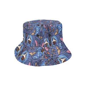 Mermaid Pattern Unisex Bucket Hat