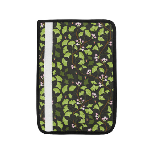 Ginkgo Leaves Flower Pattern Car Seat Belt Cover