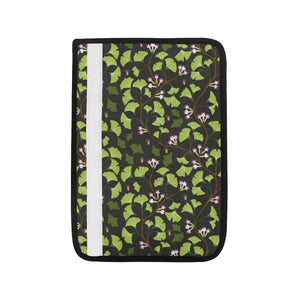 Ginkgo Leaves Flower Pattern Car Seat Belt Cover