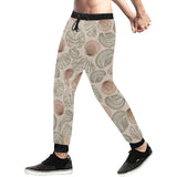 Shell Pattern Background Unisex Casual Sweatpants