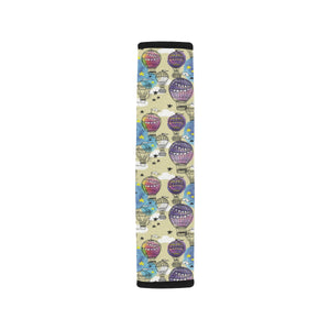 Hot Air Balloon Water Color Pattern Car Seat Belt Cover