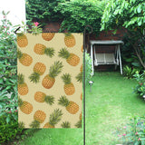 Pineapple Pattern Pokka Dot Background House Flag Garden Flag