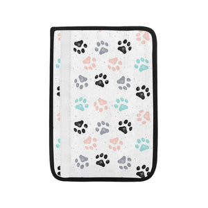 Dog Paws Pattern Print Design 02 Car Seat Belt Cover