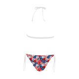 USA Star Hexagon Pattern Sexy Bikinis Two-Pieces Swimsuits