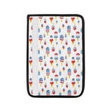 Ice Cream USA Theme Pattern Car Seat Belt Cover