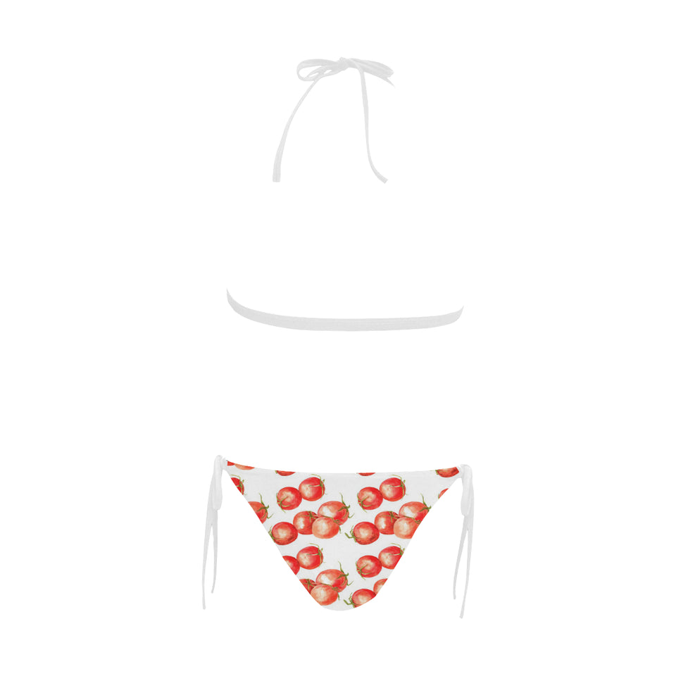 Tomato Water Color Pattern Sexy Bikinis Two-Pieces Swimsuits
