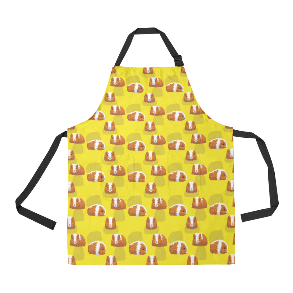 Guinea Pig Pattern Print Design 05 Adjustable Apron