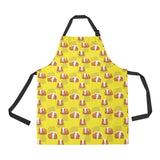 Guinea Pig Pattern Print Design 05 Adjustable Apron