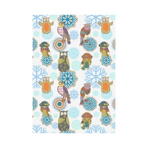 Owl Pattern House Flag Garden Flag