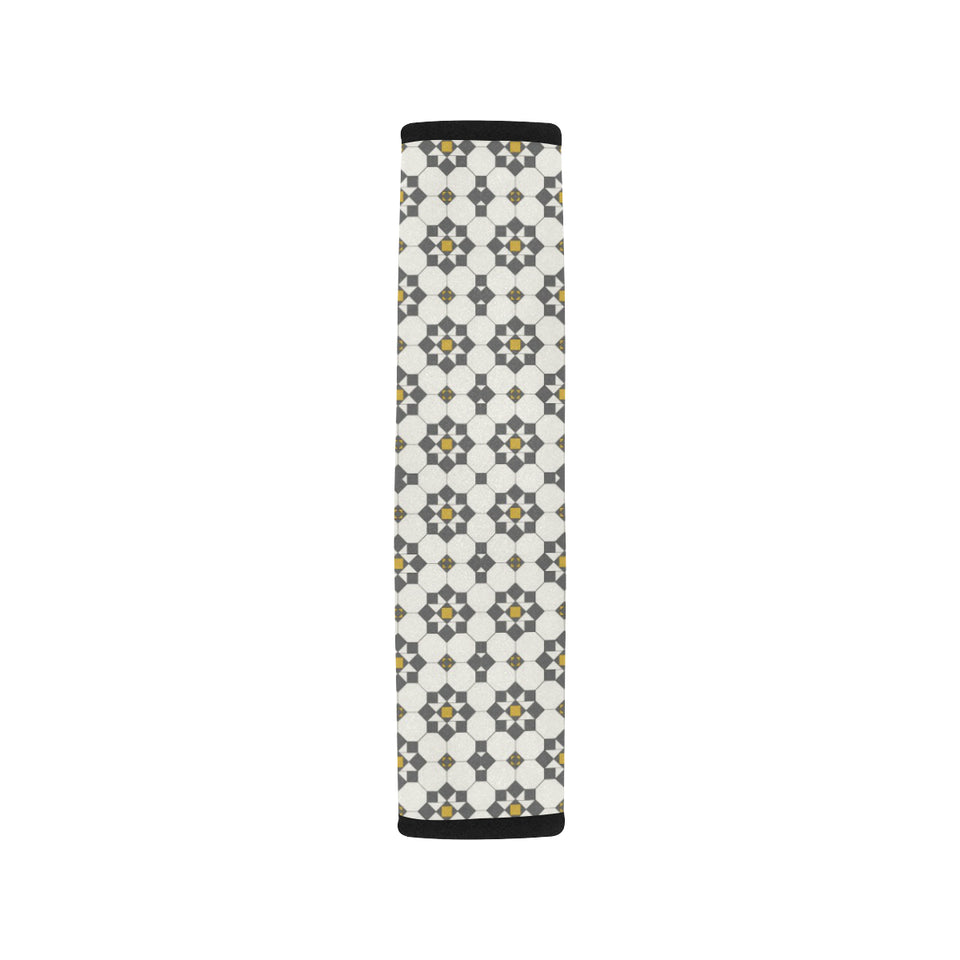 Arabic Morocco Pattern Background Car Seat Belt Cover