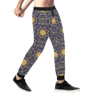 Sun Pattern Unisex Casual Sweatpants