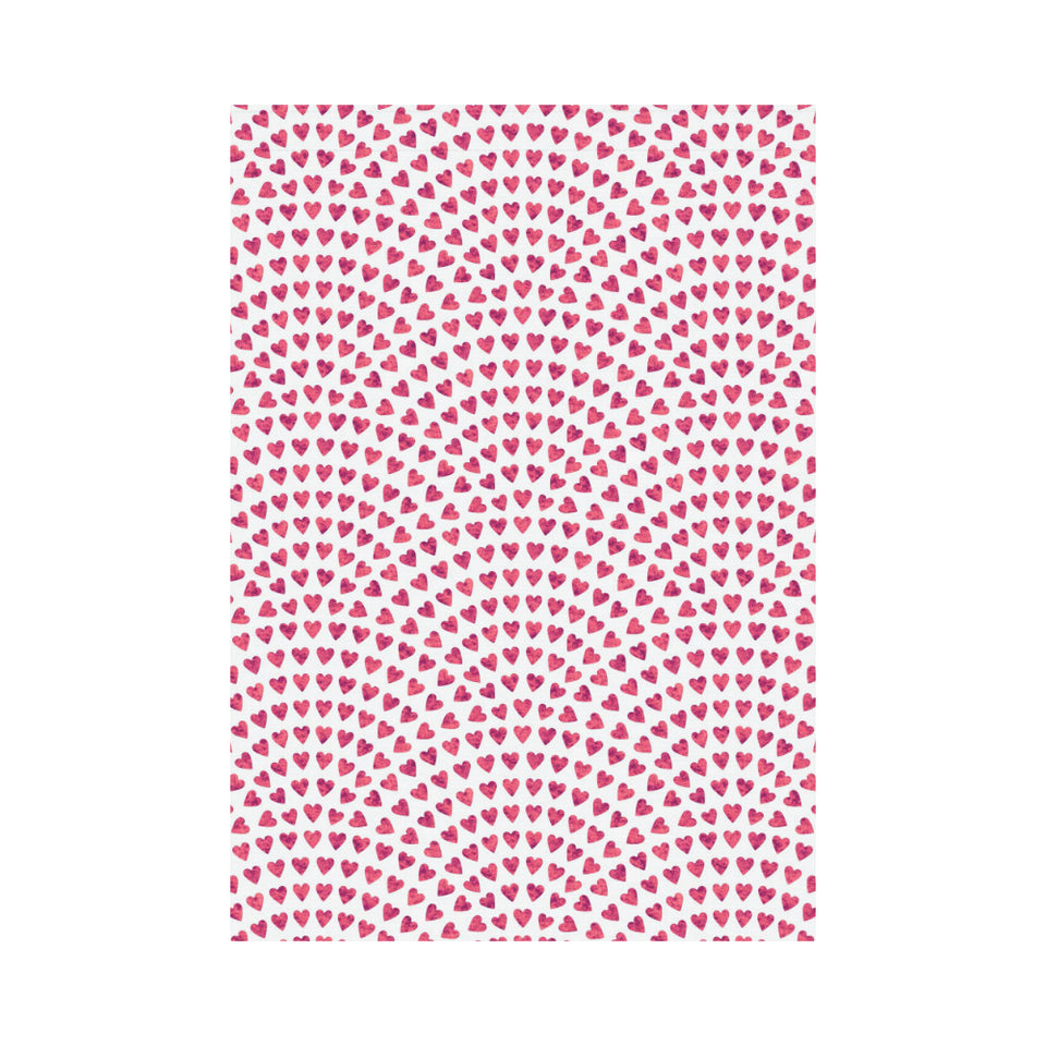 Heart Wave Pattern House Flag Garden Flag