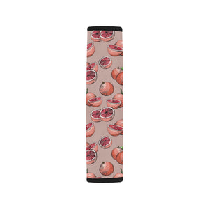 Grapefruit Pattern Background Car Seat Belt Cover