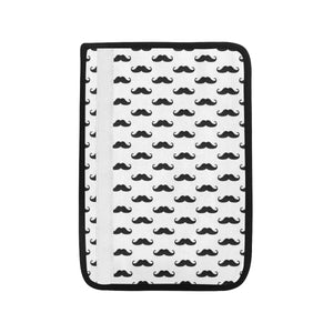 Mustache Beard Pattern Print Design 05 Car Seat Belt Cover