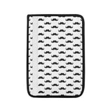 Mustache Beard Pattern Print Design 05 Car Seat Belt Cover