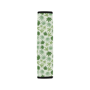 Canabis Marijuana Weed Pattern Print Design 02 Car Seat Belt Cover