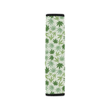 Canabis Marijuana Weed Pattern Print Design 02 Car Seat Belt Cover