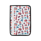 British Pattern Print Design 05 Car Seat Belt Cover