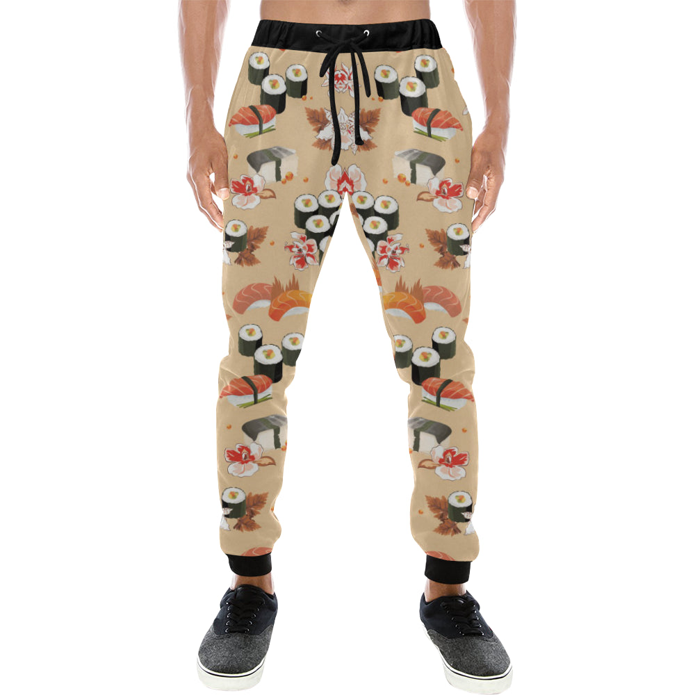 Sushi Pattern Unisex Casual Sweatpants