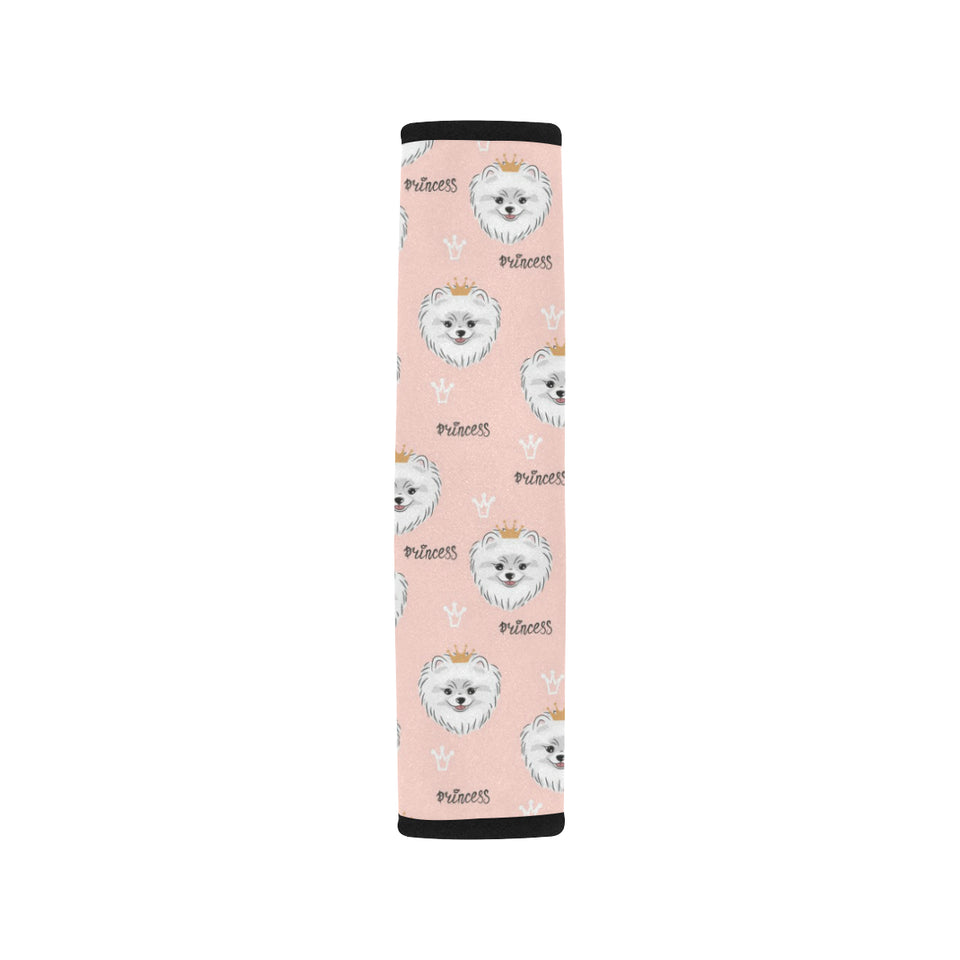 Pomeranian Pattern Car Seat Belt Cover