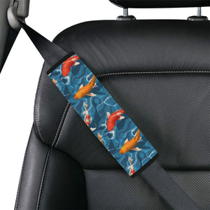 Koi Fish Carp Fish in Water Pattern Car Seat Belt Cover