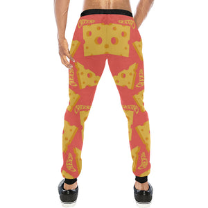 Sliced Cheese Pattern Unisex Casual Sweatpants