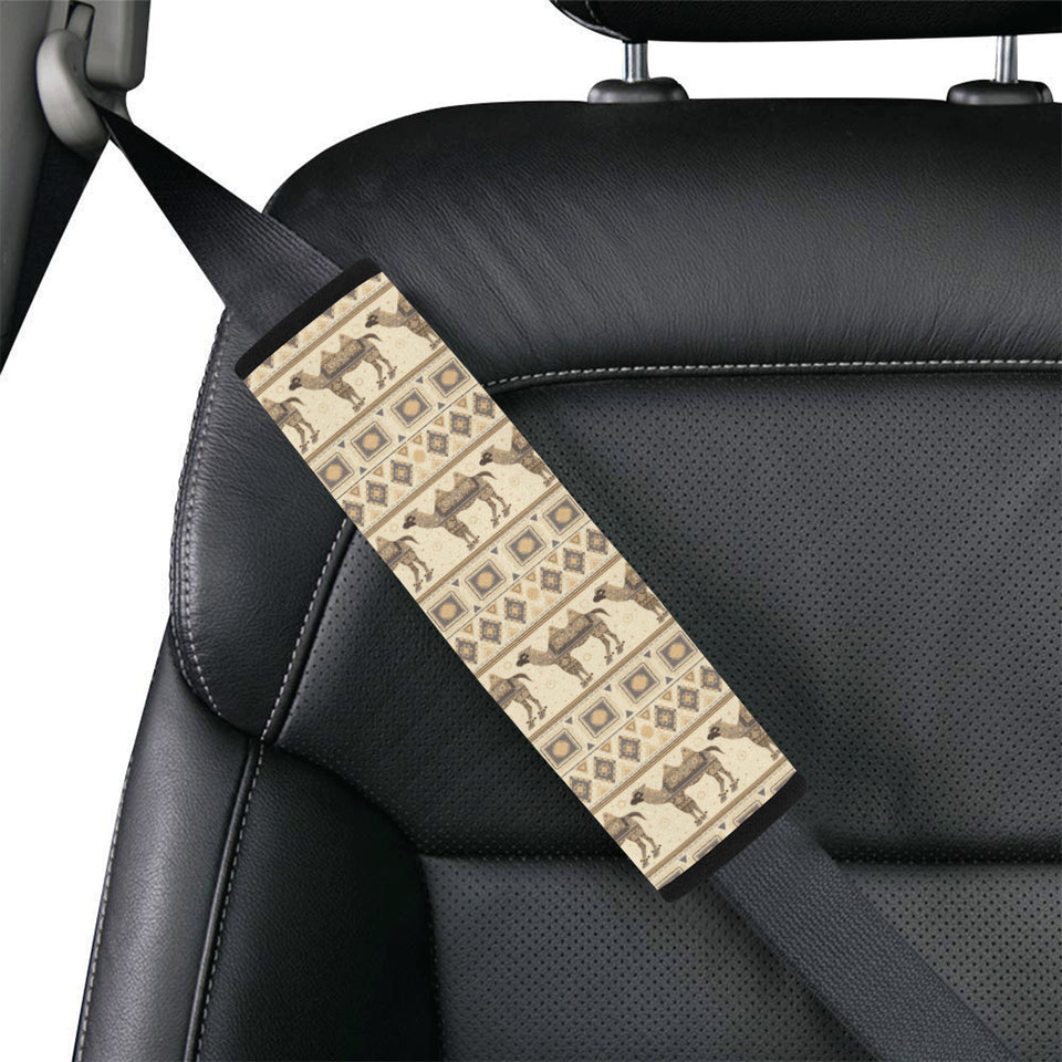 Traditional Camel Pattern Ethnic Motifs Car Seat Belt Cover