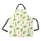 Corn Pattern Print Design 01 Adjustable Apron