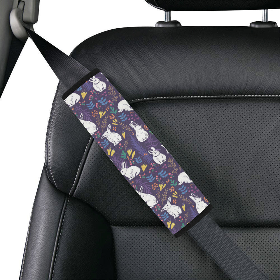 Rabbit Leaves Pattern Car Seat Belt Cover